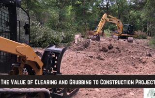 JWHIT Construction, LLC in Huntsville, TX - Image of clearing and grubbing construction project